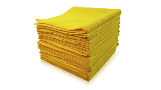Dual Pile 380 GSM Microfiber Towels